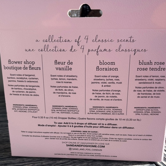 Flower Shop Diffuser Oils Set - Picture 2 of 2
